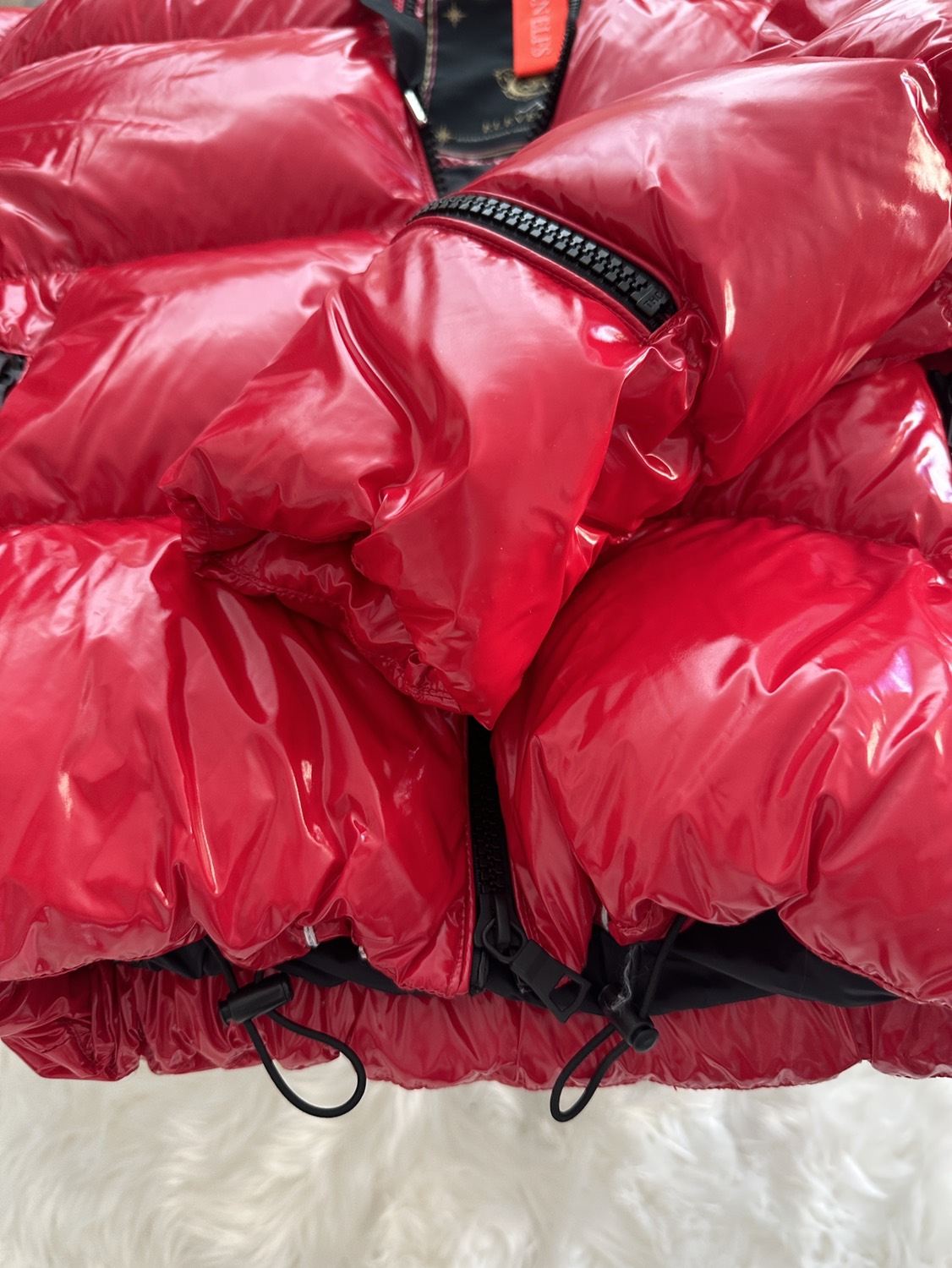 Puffer red women M jacket - photo 2