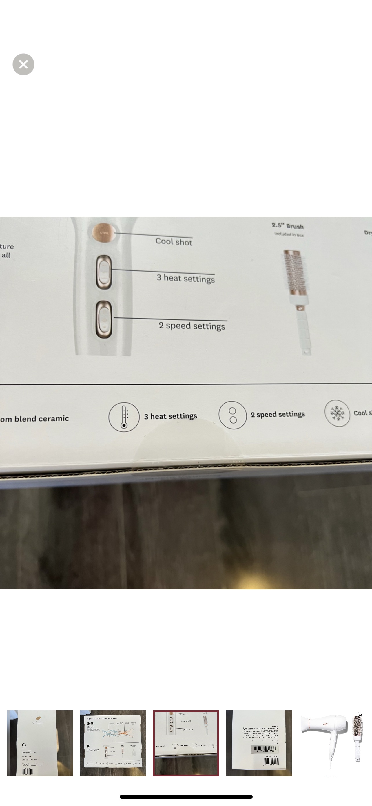 T3 Featherweight Luxe 2i Dryer, Brand new in box - photo 4
