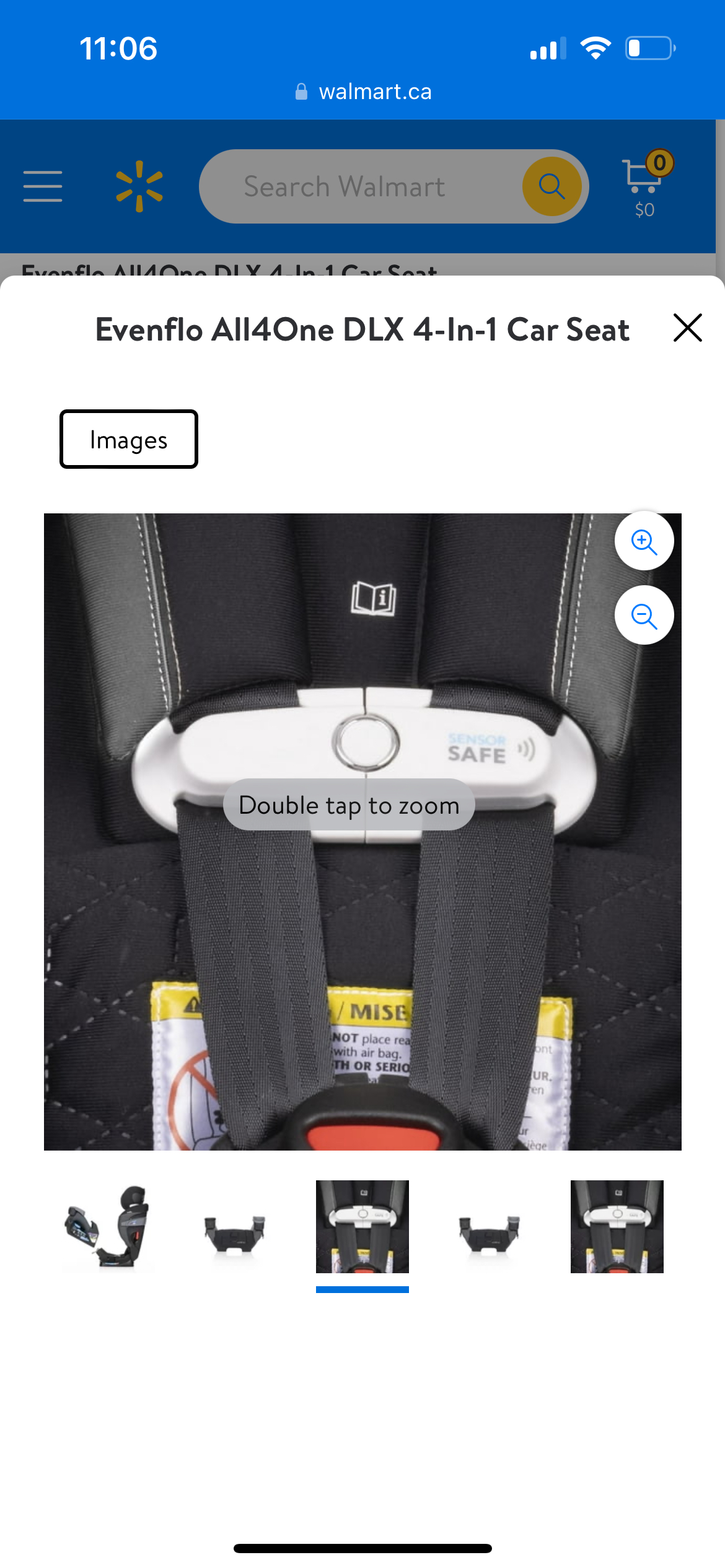 Selling New Open Box Evenflo All4One DLX 4 in 1 Car Seat - photo 4