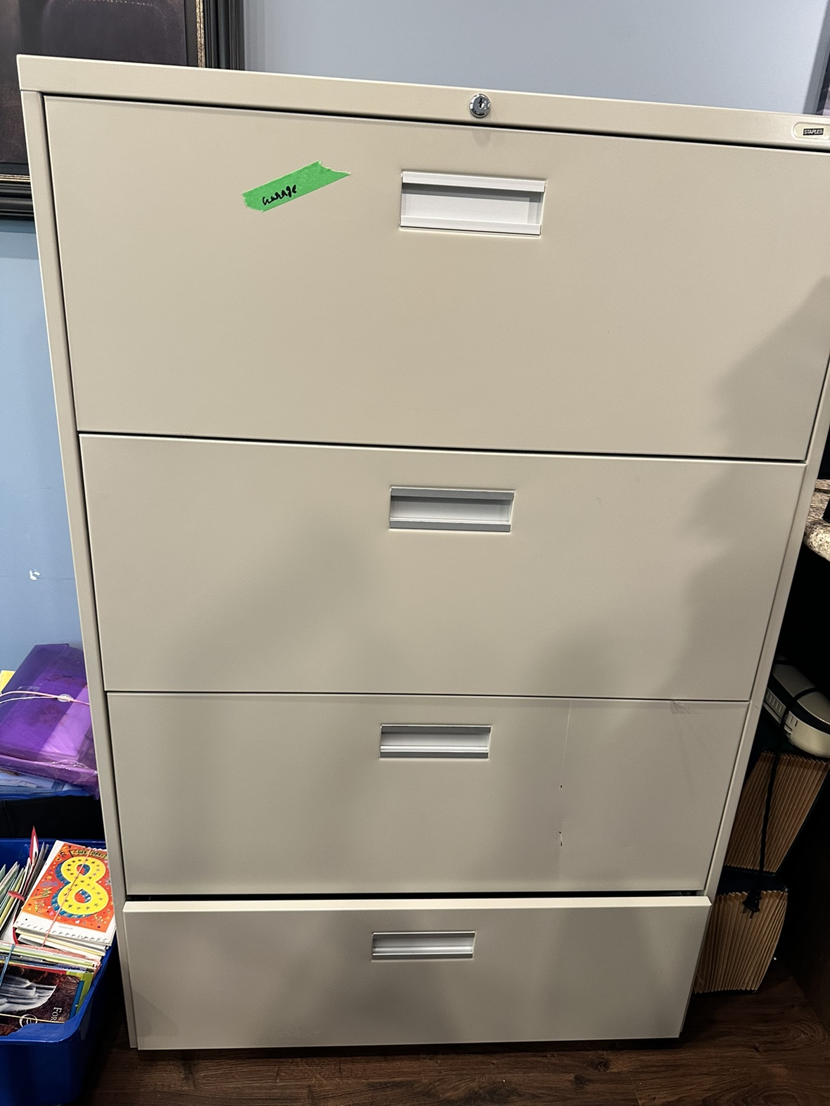 Office Unilateral Staples filling cabinet - photo 4