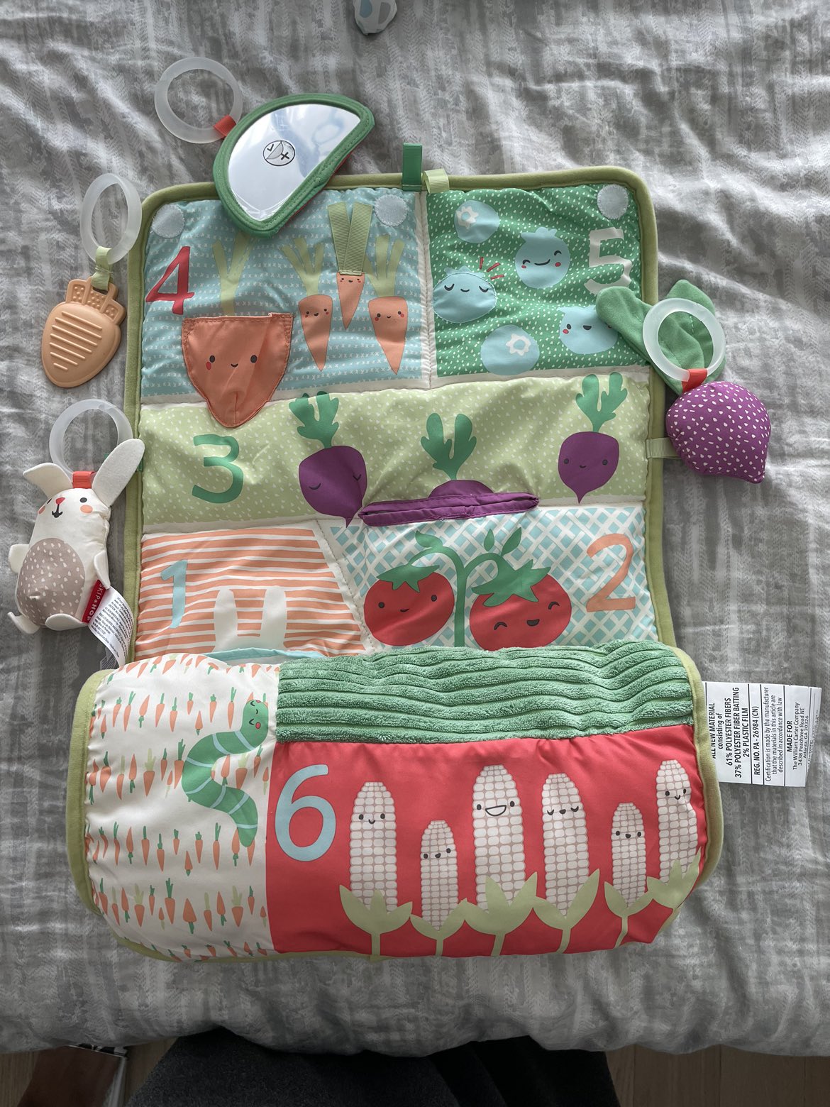 Skip hop baby tummy time play mat image indicator(3)