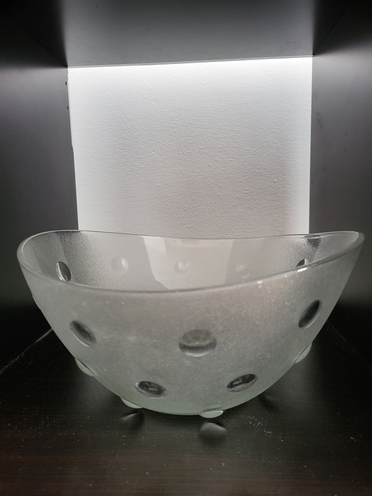 BIG GLASS BOWL, COCKTAIL GLASSES AND SMALL BOWLS COMBINATION - photo 2