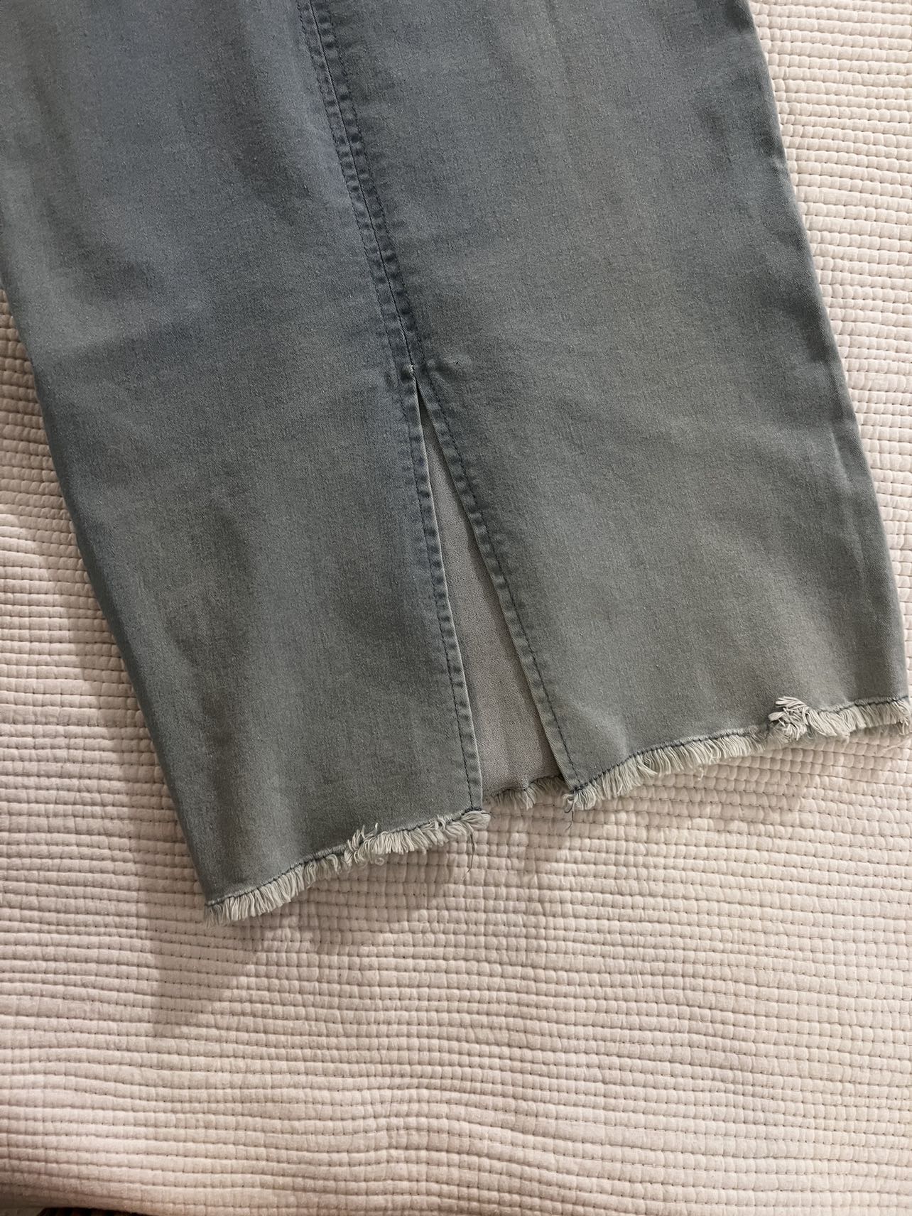 Denim bodycon midi dress - photo 2