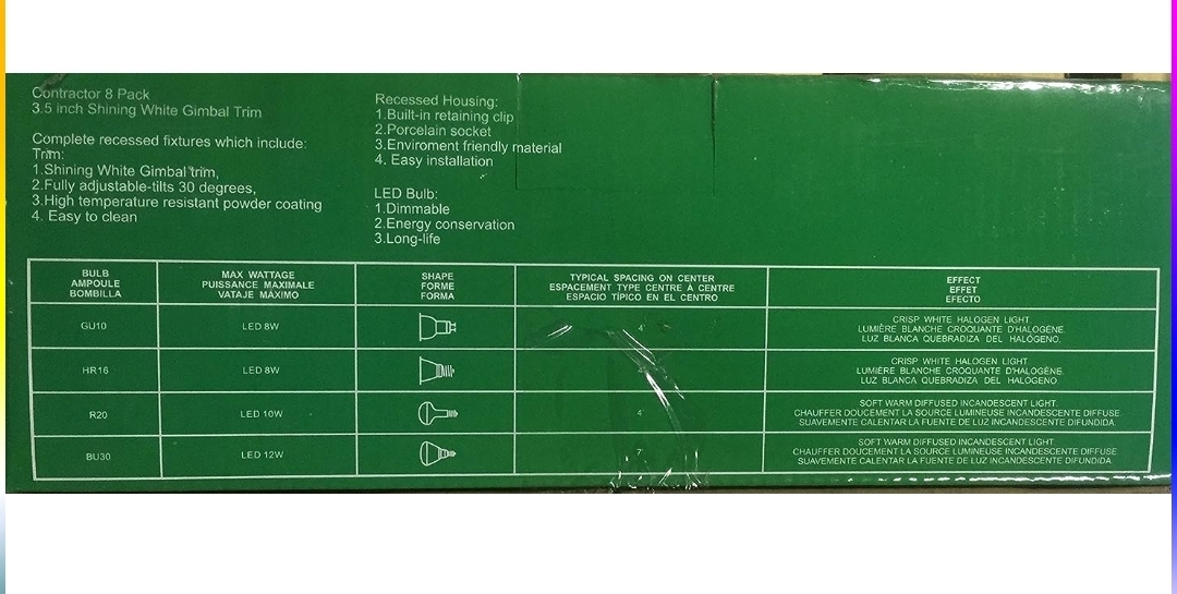 Remodel Series Contractor 8 Pack, 4-1/2" Diameter, White - photo 3
