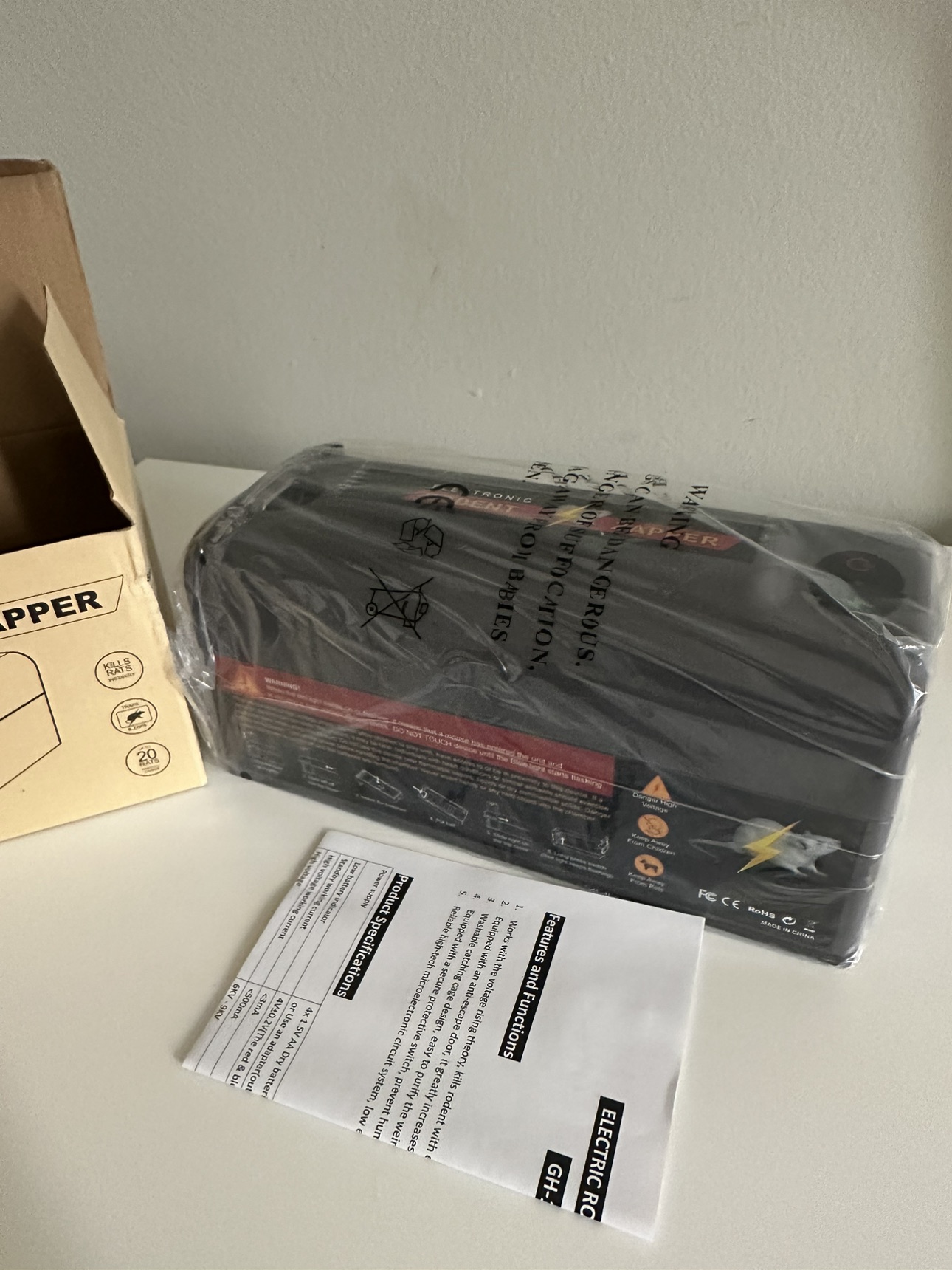 New Electric Rat Trap Indoor,Powerful Voltage Upgraded image indicator(2)