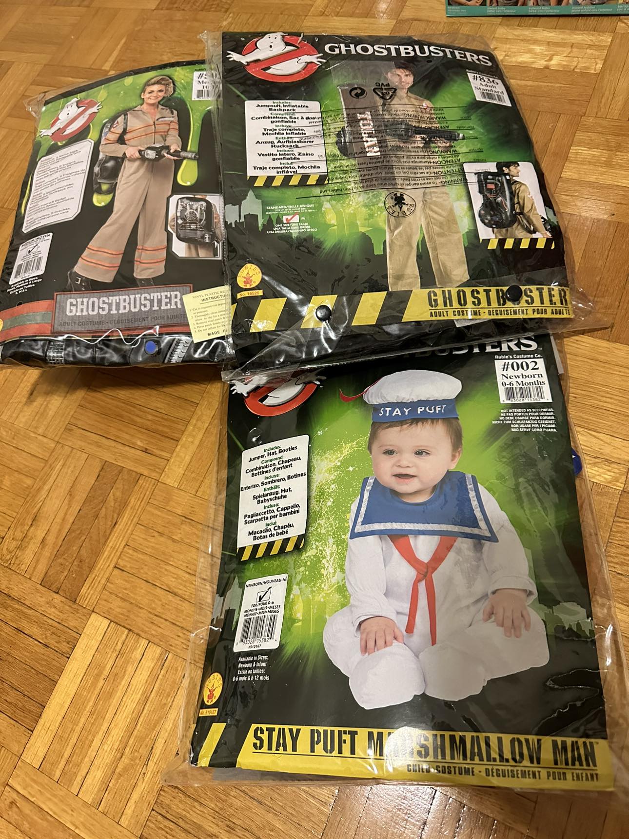 Ghostbusters Family Halloween Costume