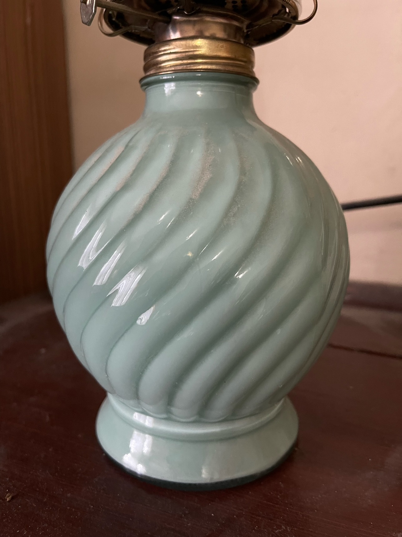 Vintage oil lamp 1980 - kaadan Ltd - photo 2