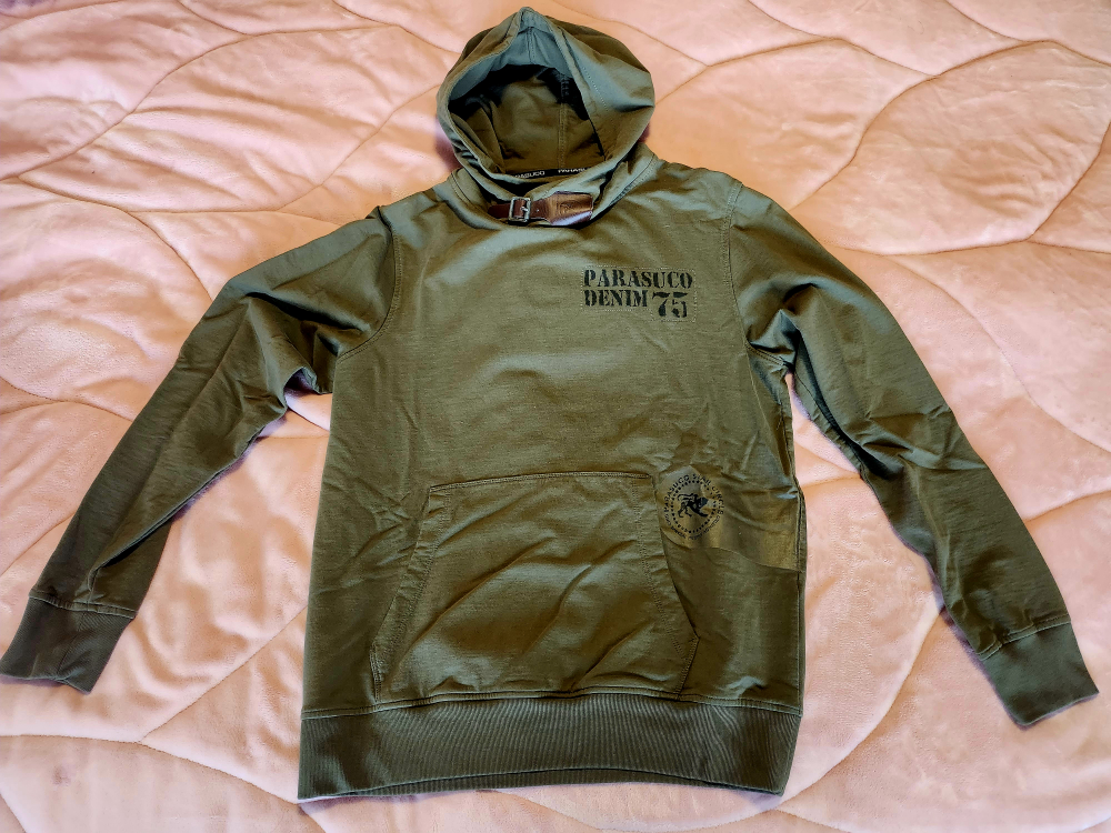 New Parasuco Denim 75 Hoodie/Size "M"