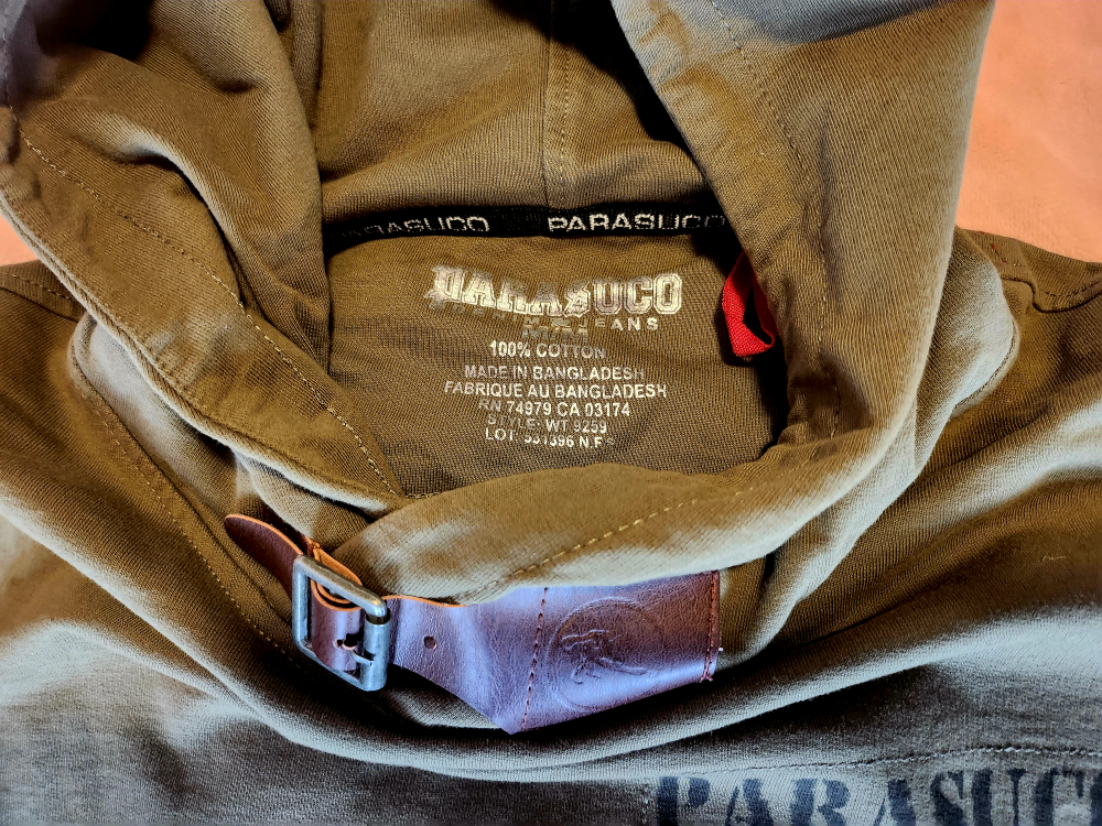 New Parasuco Denim 75 Hoodie/Size "M" - photo 2