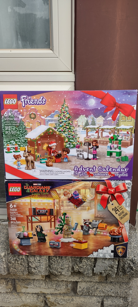 Lego Friends & Marvel Advent Calendars
