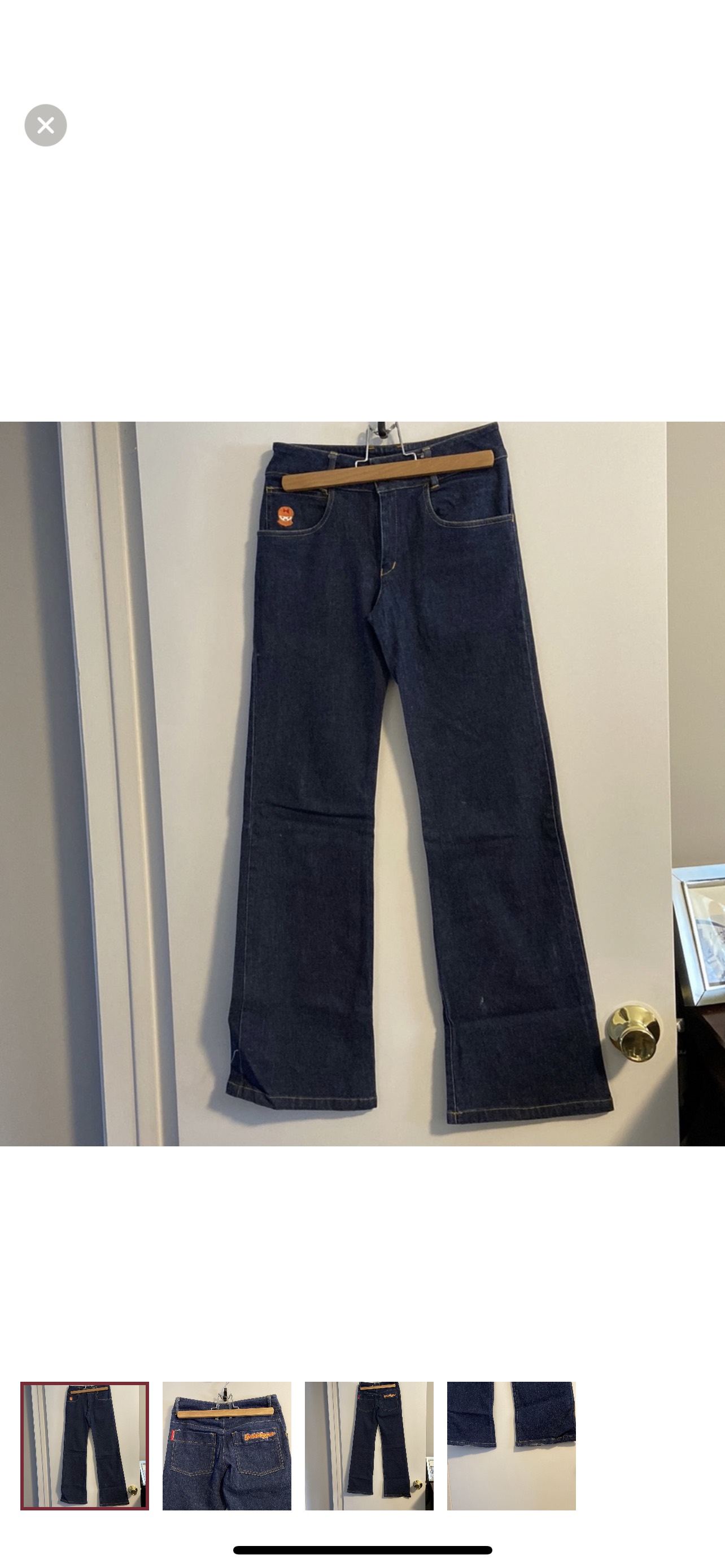 XS OK47 Low Rise/Wide Leg Jean thumbnail