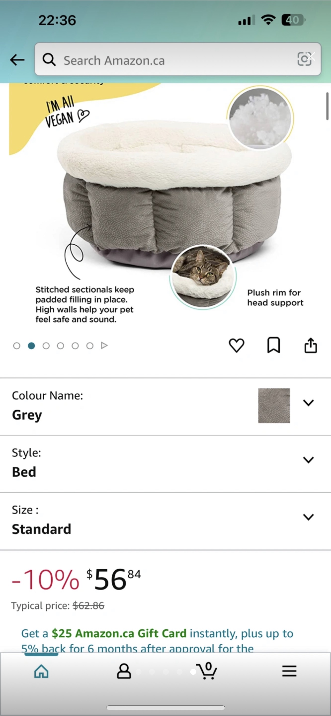 Like new cat or dog bed❄️