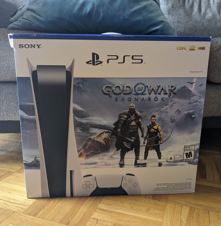 Ps5 disc edition (all accessories + 3 games) - photo 2