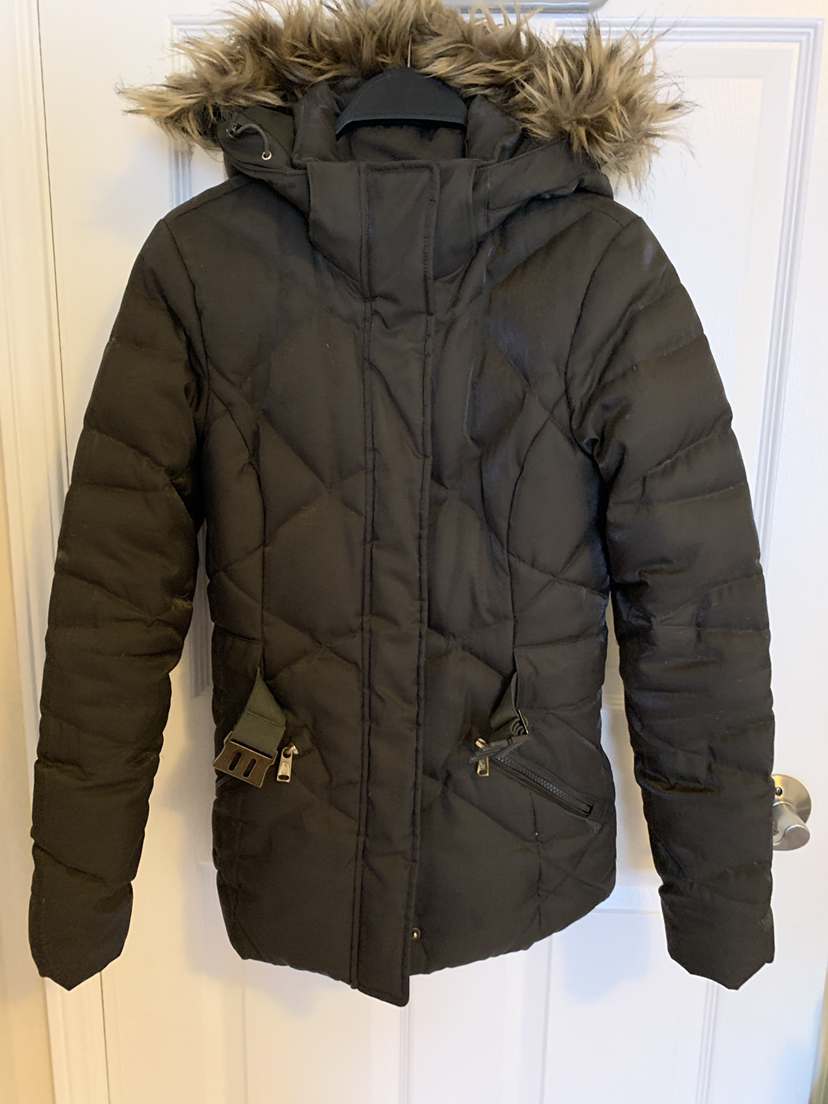 Mint North face women XS winter down jacket/parka image indicator(5)