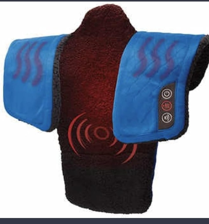 HoMedics Weighted Comfort Wrap with Vibration and Soothing Heat - photo 4