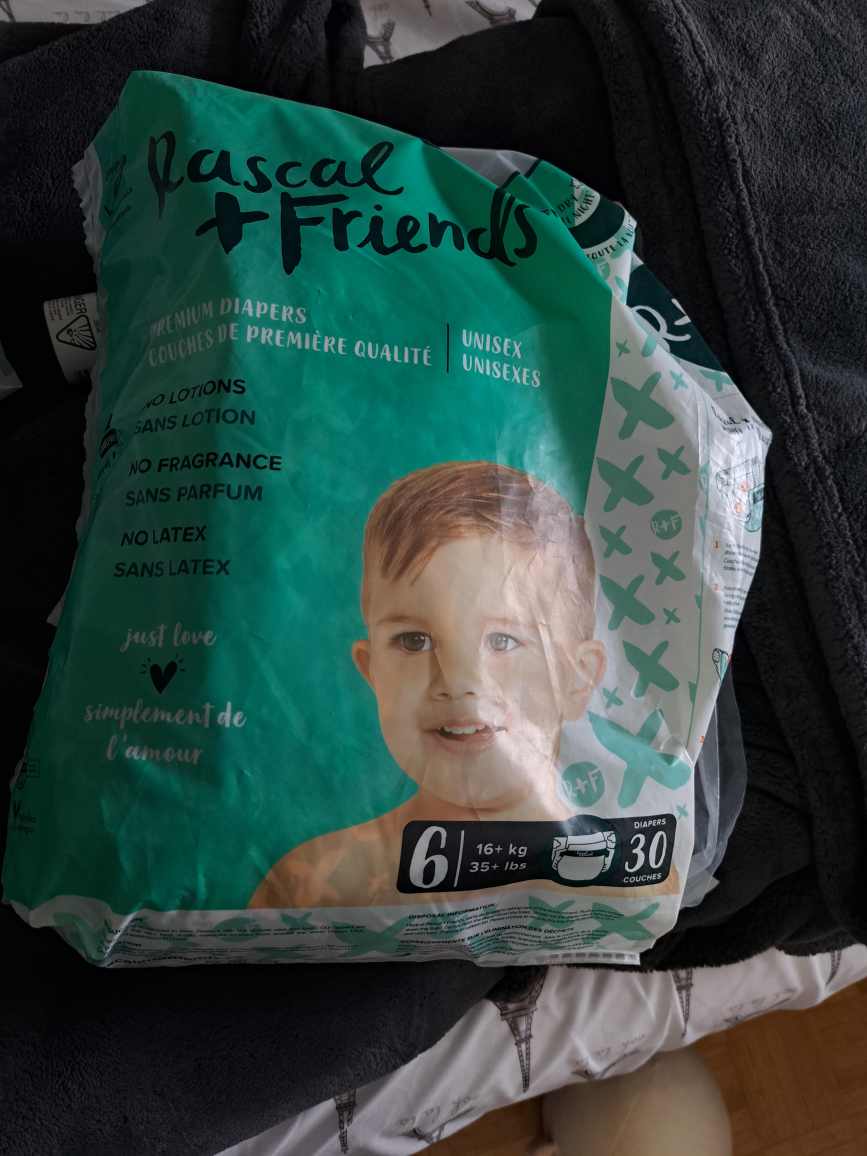 pascal plus friends  diapers size 6 - photo 3