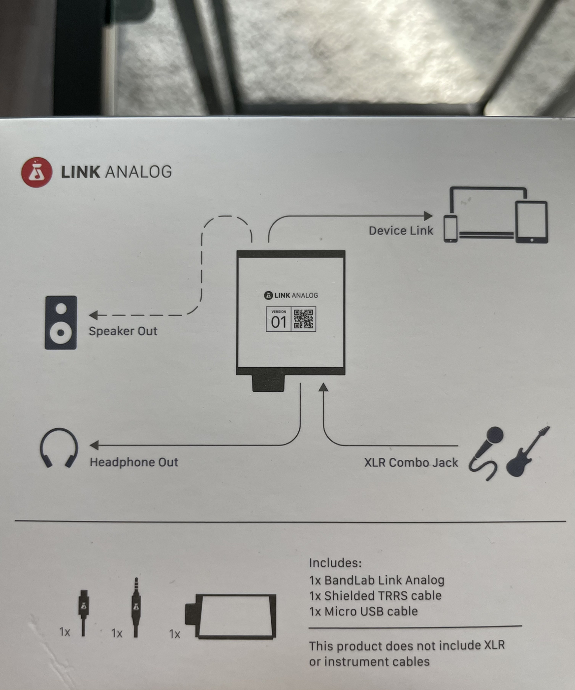 Audio Interface Bandlab Link Analog image indicator(5)
