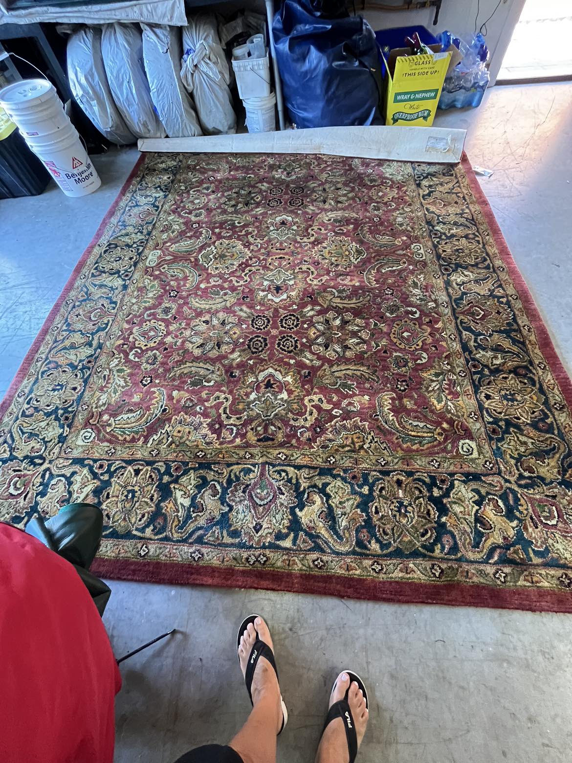 WOOL RUG (hand spun - tufted in India) - photo 2