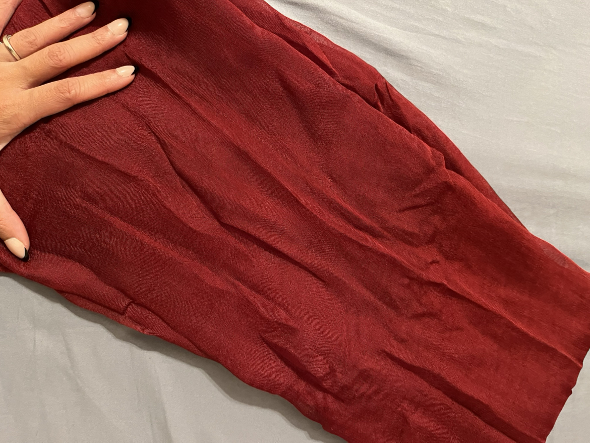 Red shalwar kamees image indicator(3)