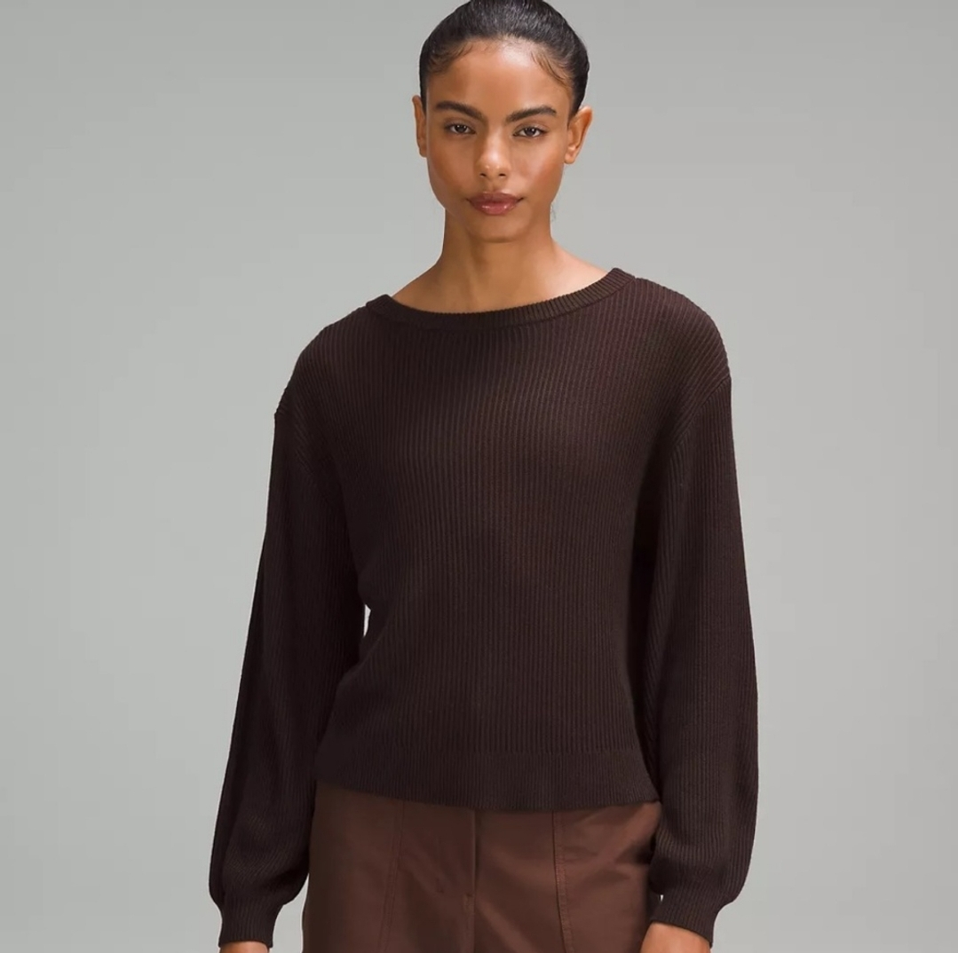 Lululemon Reversible Crossover Sweater , NWT, Super Soft! - photo 3
