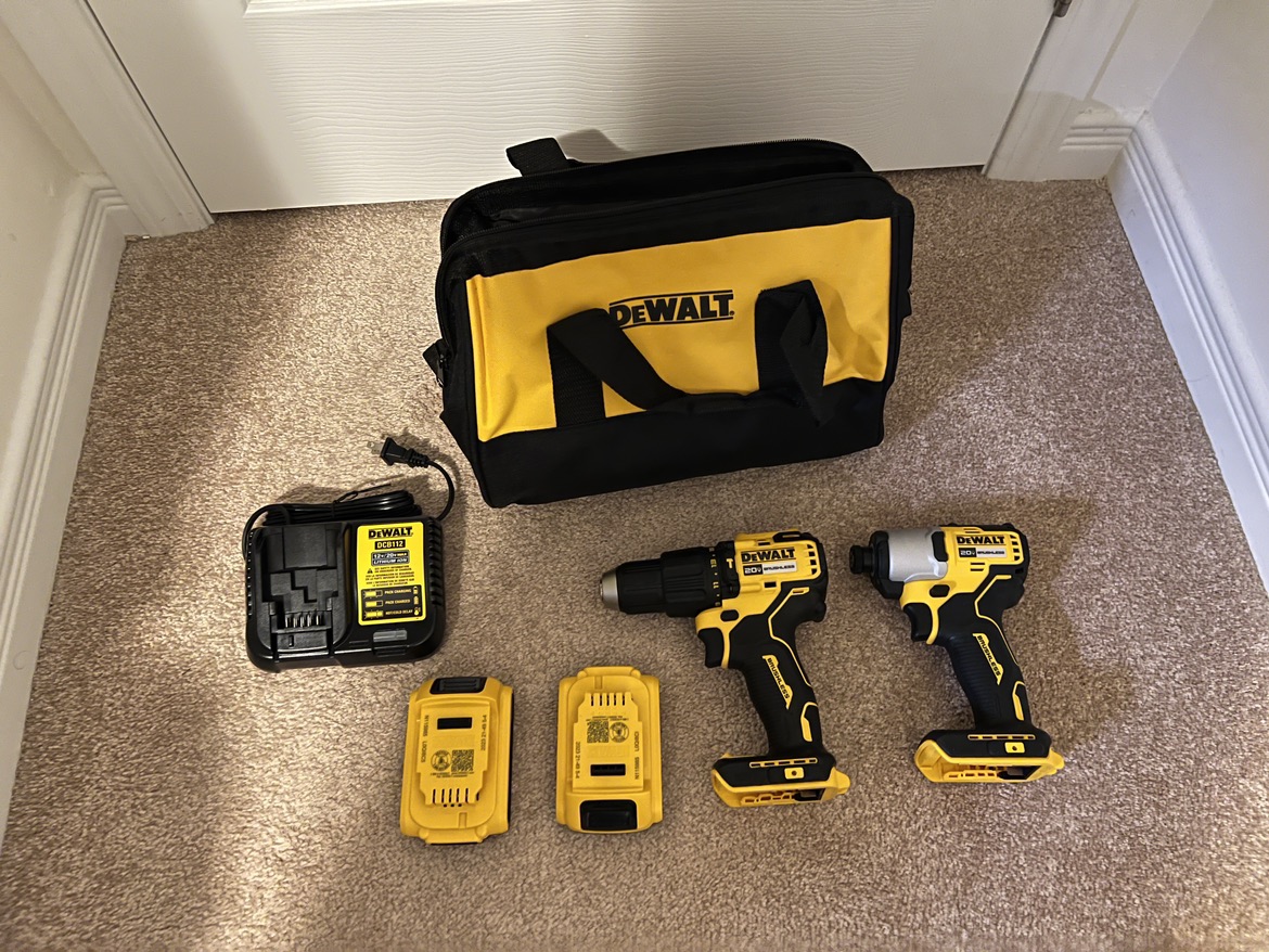30% off DeWALT Drill/Hammer Drill/Impact Driver Combo Kit