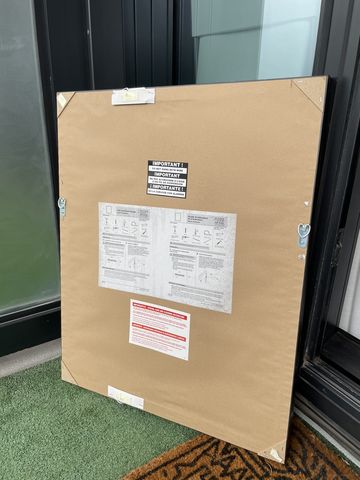 Mirror 24-5/8” x 30-5/8” image indicator(2)