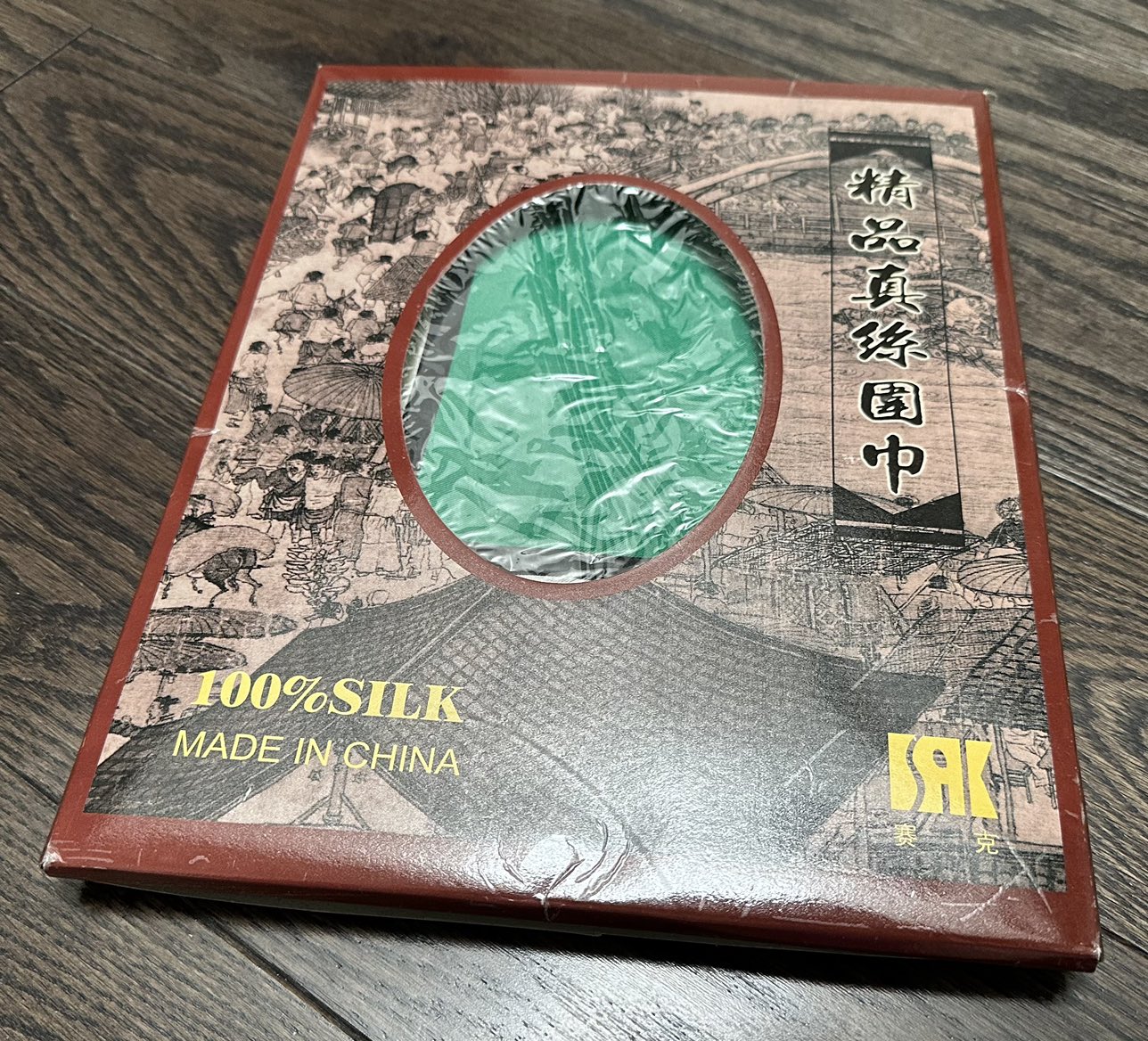 100% Teta Multi-colours Silk Scarf image indicator(2)