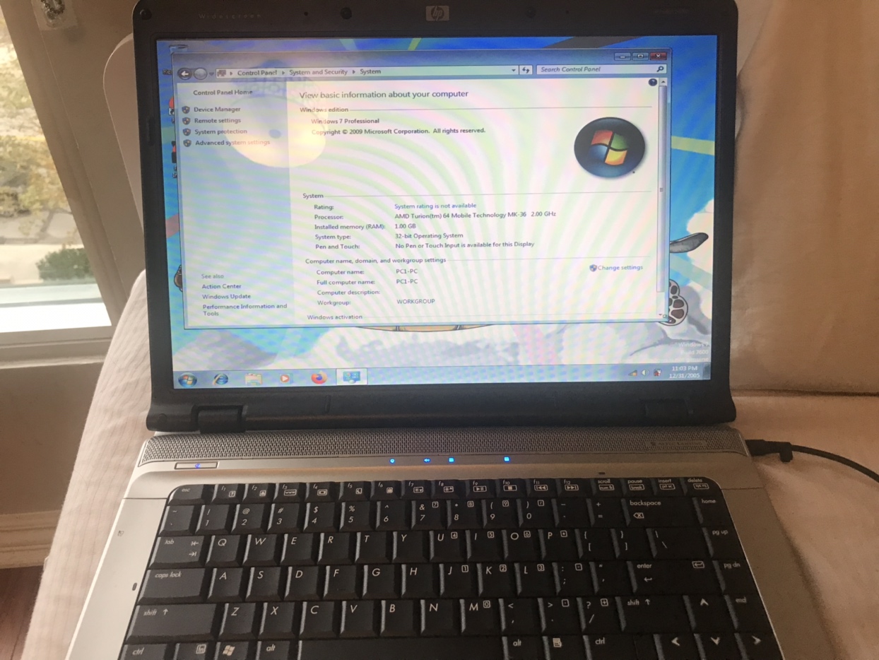 Hp pavillion entertainment of dv 6000 laptop perfectly working🦃 image indicator(10)