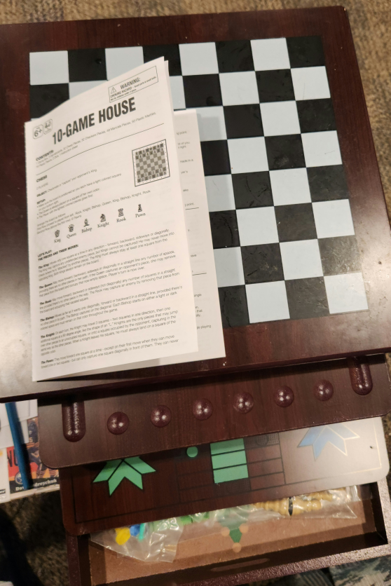 10 Board Games in one