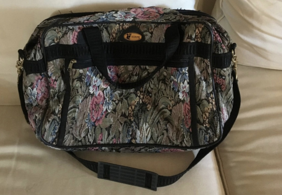Vintage vixen travel bag
