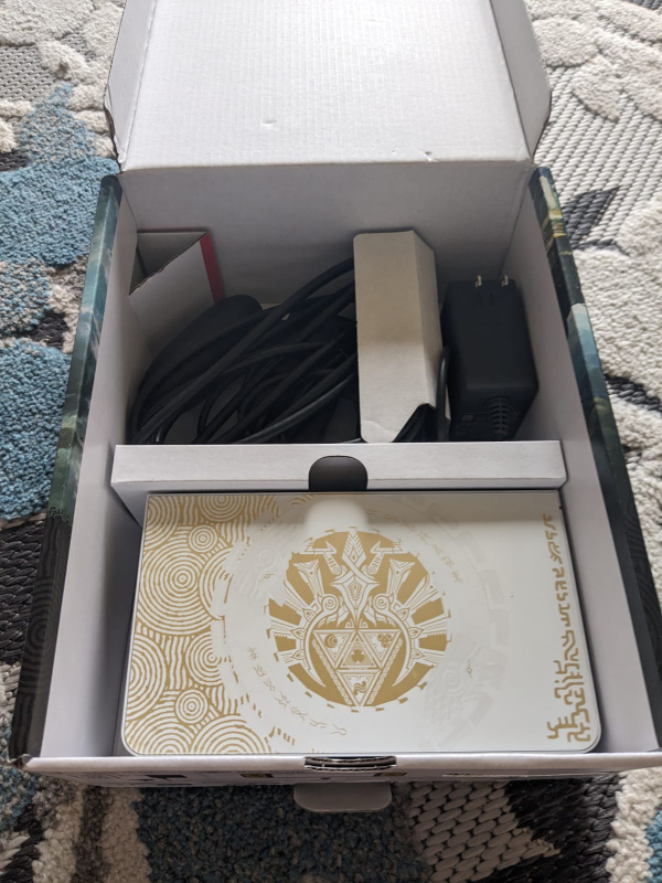 Nintendo switch OLED: Zelda totk edition. - photo 3
