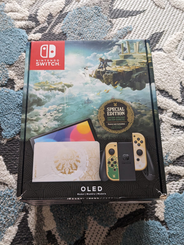 Nintendo switch OLED: Zelda totk edition. - photo 4