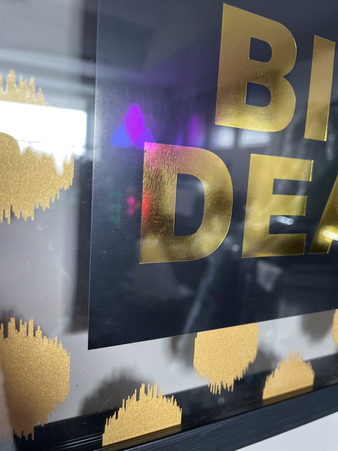 "I'm Kind of a BIG DEAL" FRAME Walldecor image indicator(2)