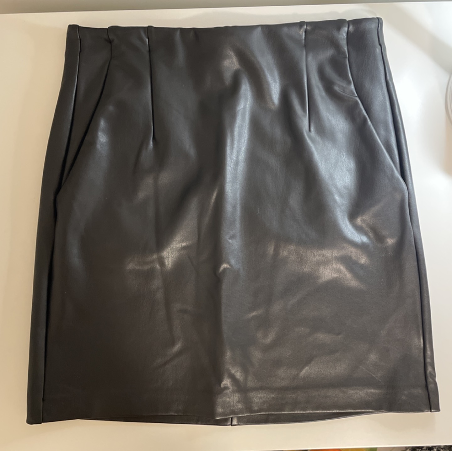 Faux Leather Mini skirt