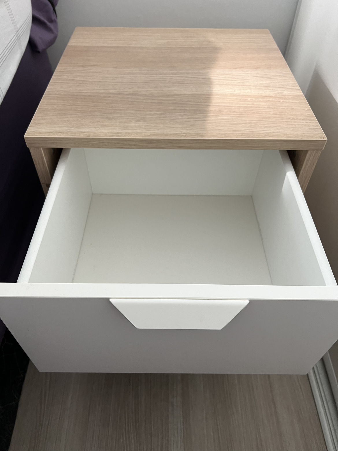 Nightstands (Set of 2 with two drawers) - photo 2