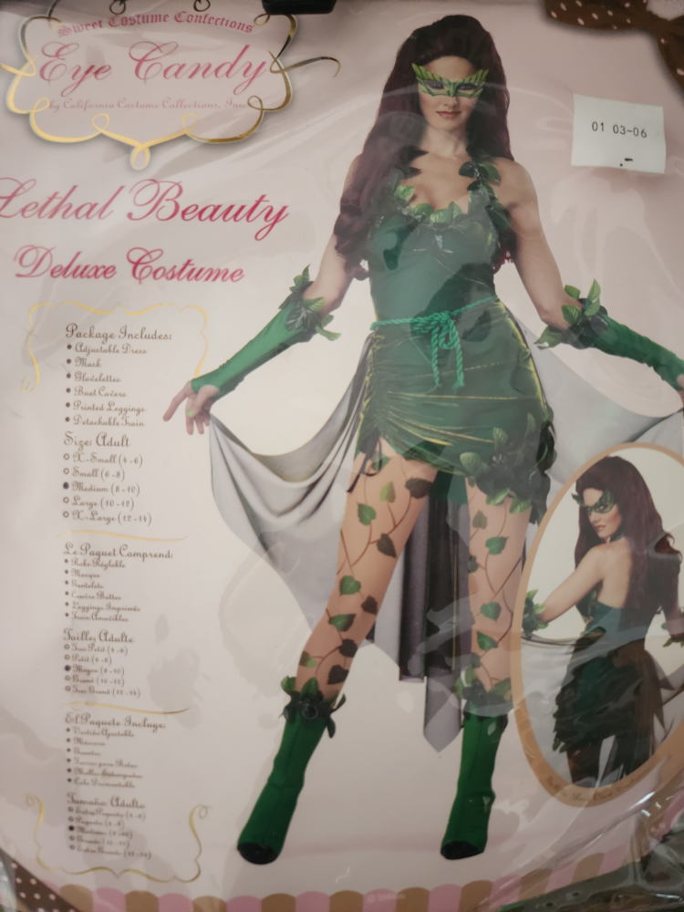 Halloween costume Poison Ivy/Lethal Beauty image indicator(3)
