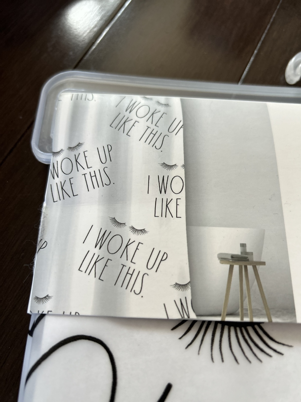 New and authentic Rae Dunn shower curtain image indicator(2)