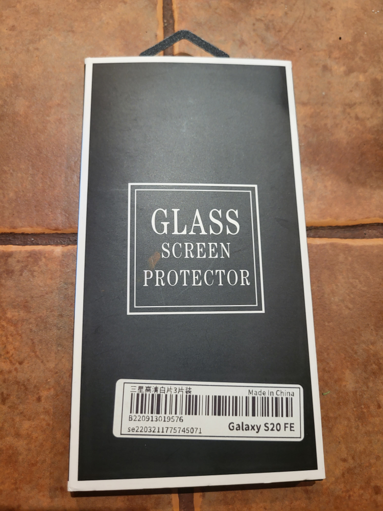 Galaxy S20FE screen protectors #freecycle