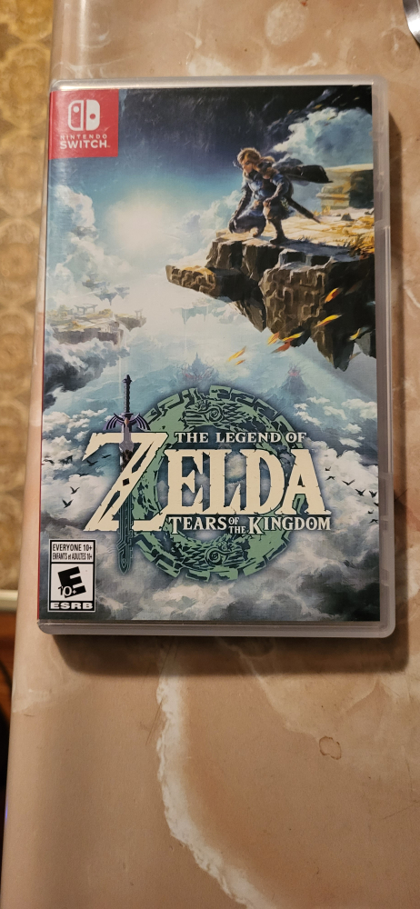 Zelda tears of the kingdom empty case