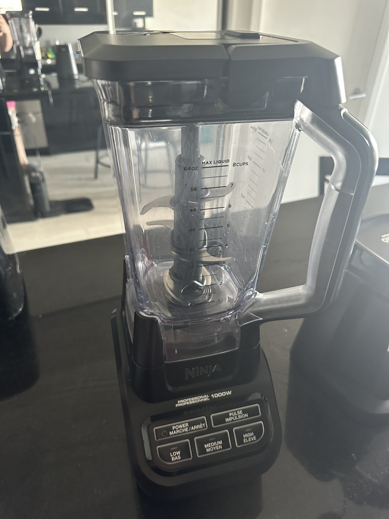 Ninja Professional Blender, BPA-Free, Stainless Steel, 1000W