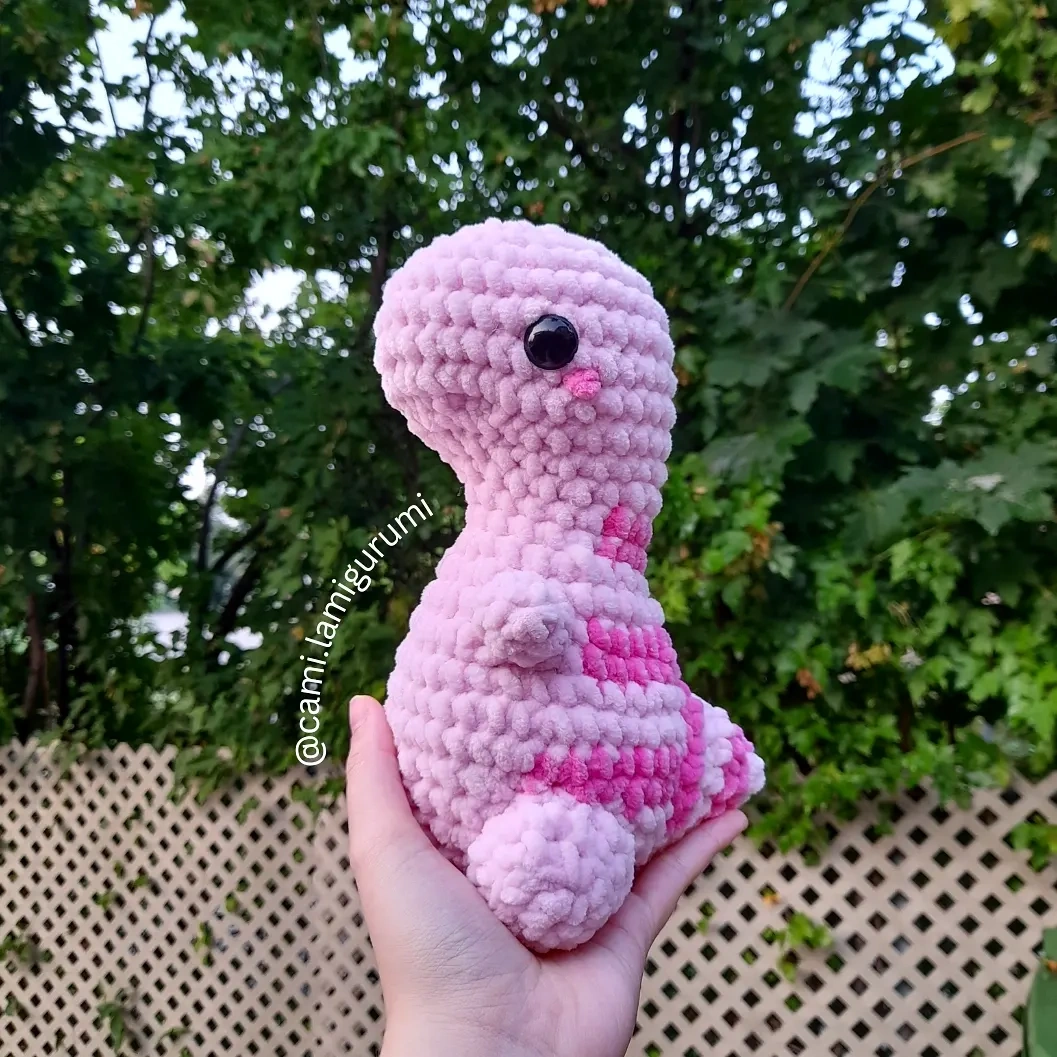 Barbie Crochet Dinosaur Karrot