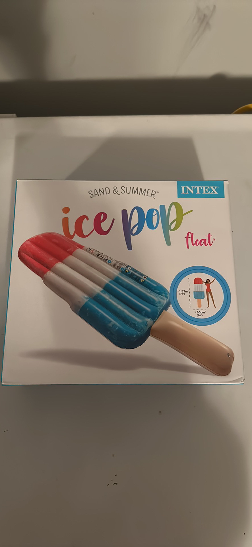 Ice Popsicle, floater