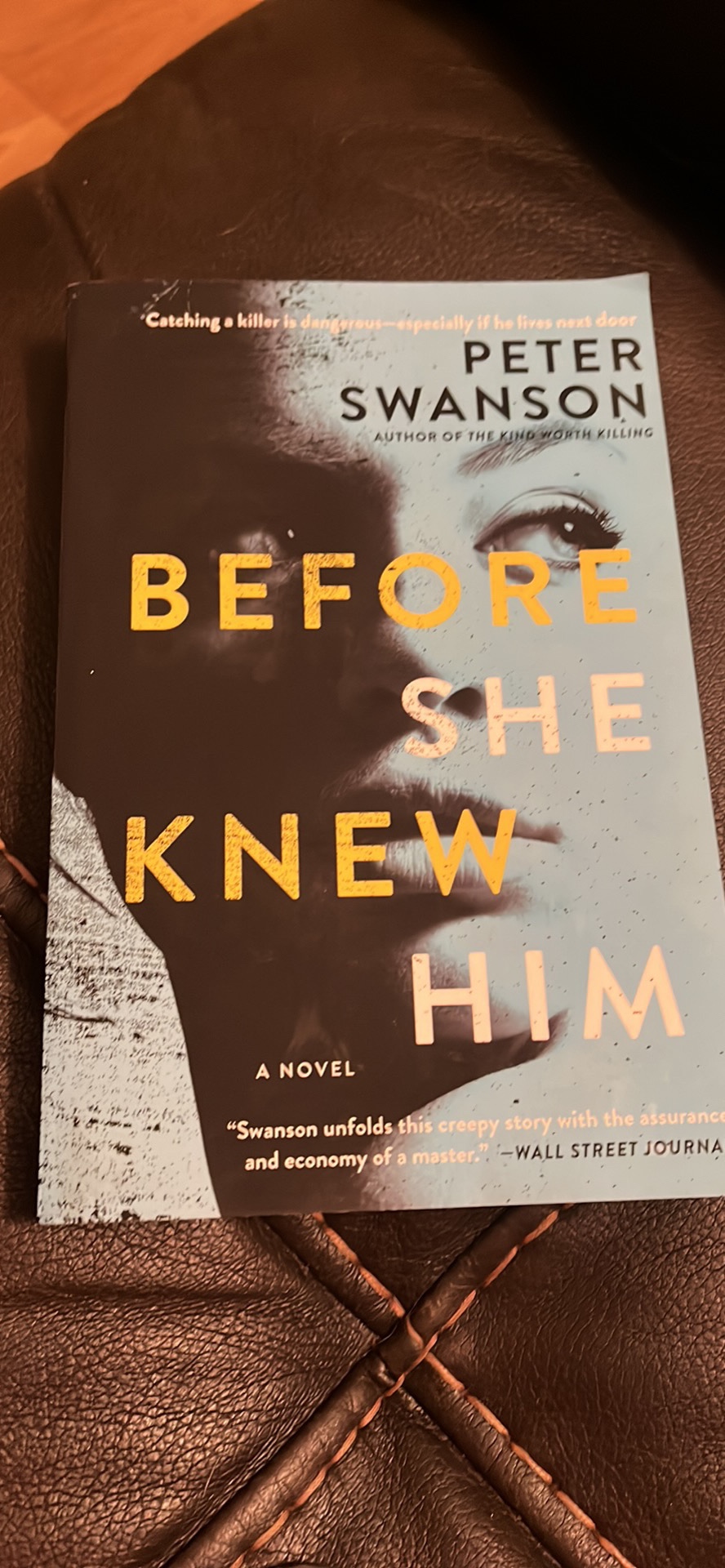 Before she knew him by Peter swanson 🦃 thumbnail