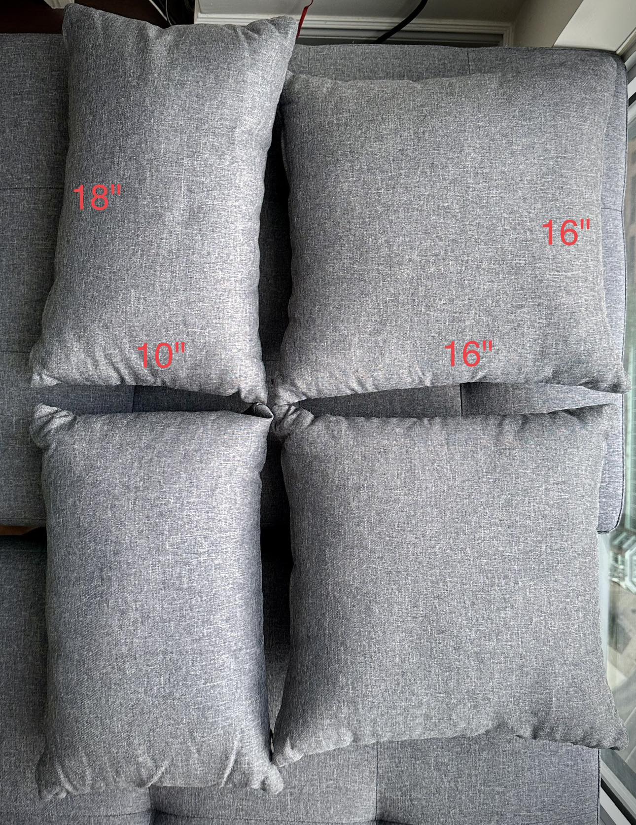 Throw Pillows (x4)