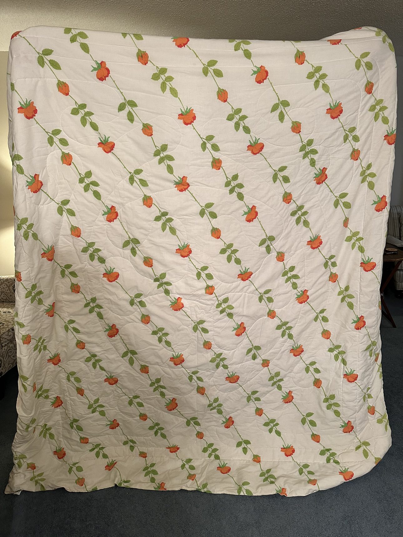 Comforter, sheet set and bedskirt