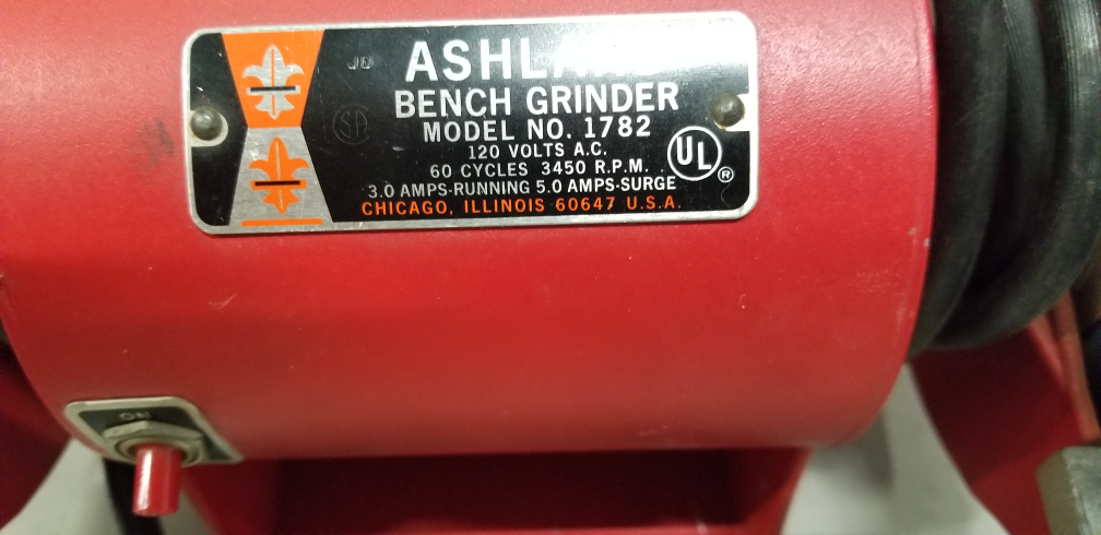 Ashland bench grinder