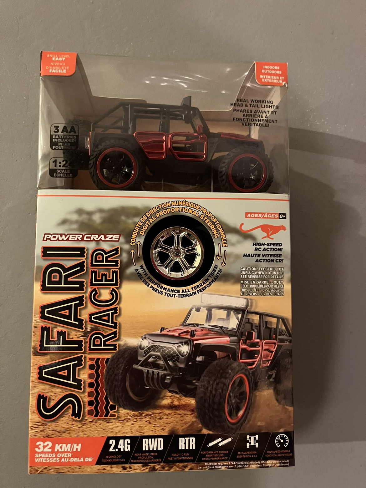 Brand new Safari Racer RC toy - NIB thumbnail