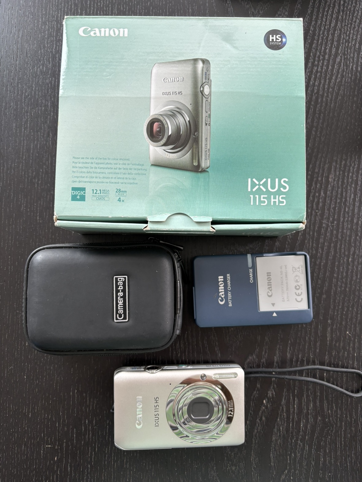Canon Ixus 115HS 12.1MP Digital Camera thumbnail