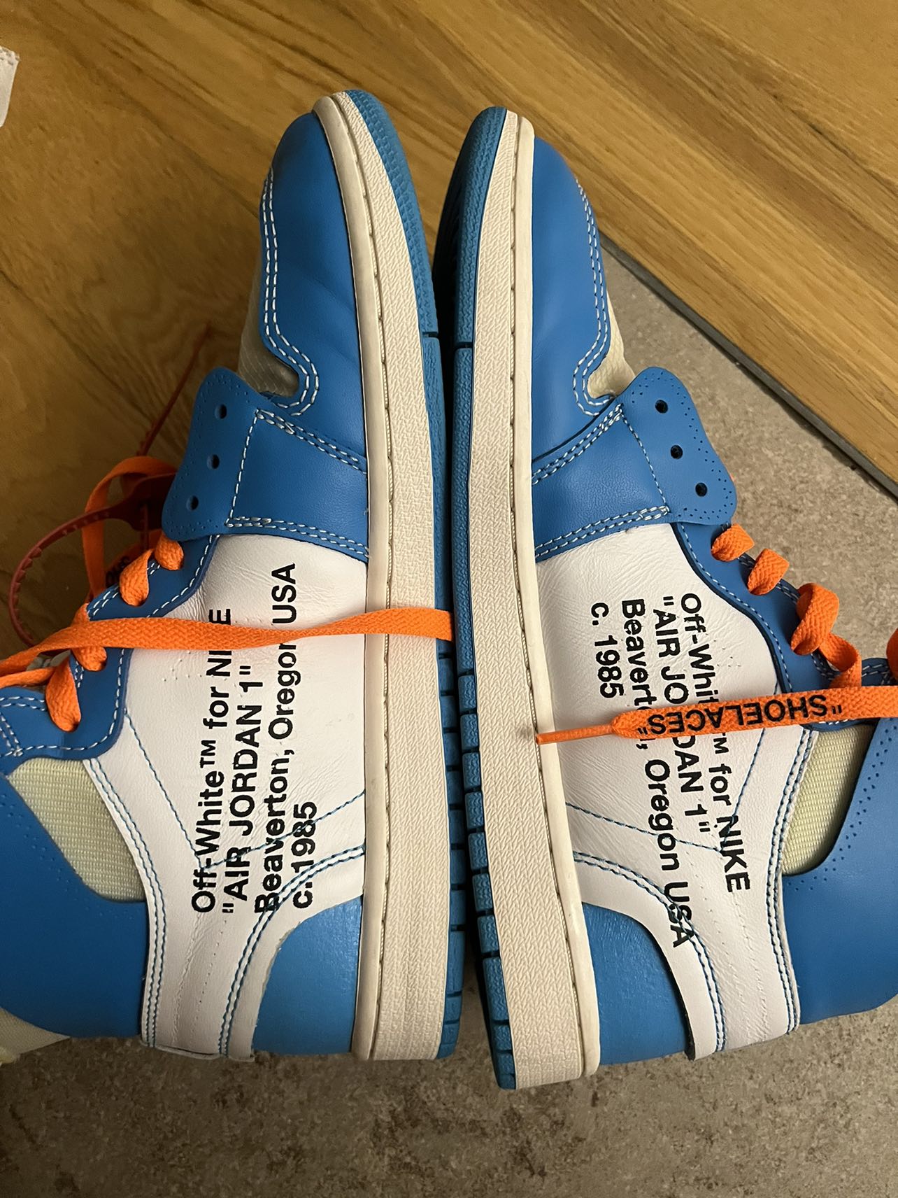 unc offwhite air jorden