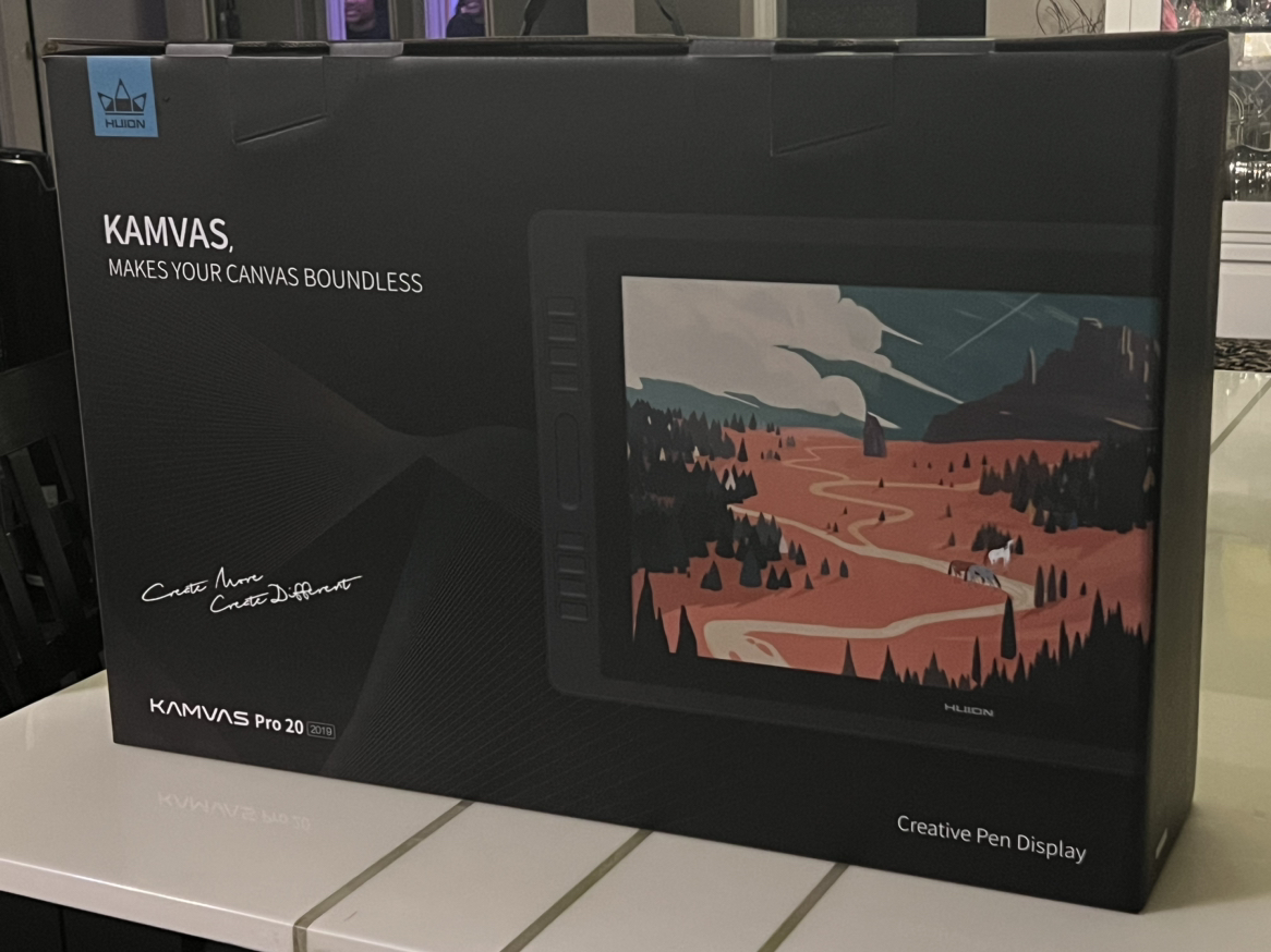 Unopened, unused Huion Kamvas Pro 20 thumbnail